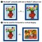 Americanflat 10x12.5 Kids Art Frame - 8.5x11 with Mat or 10x12.5 without Mat - Kids Artwork Frame - Magnetic Frame Closure - Shatter Resistant Glass - Hanging Hardware